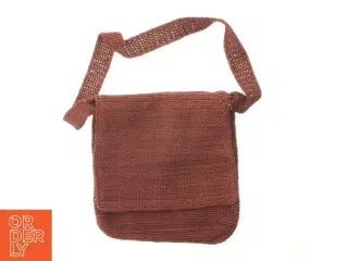 Strikket brun taske fra Noa Noa (str. 32x29 cm)