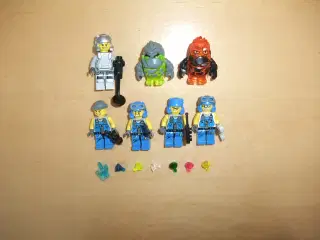 Lego Power Miners Figurer+Tilbehør 