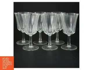 Sæt af seks klare glas fra Luminarc (str. 15 cm)