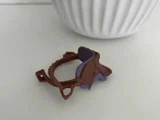 Schleich sadel og hovedtøj