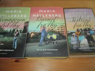 MARIA HELLEBERG. 3 stk. Skønne BØGER.