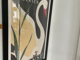 HCA Odense plakat i ramme