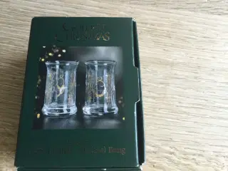 2 Holmegård julesnapseglas