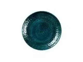 12 stk. Tallerken coupe marine grøn 165 mm Homespun Chroma Churchill