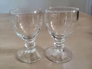 Bygholm portvins- & snapseglas