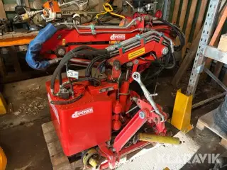 Slagleklipper og fingerklipper Dücker KBM 350 på redskabsarm