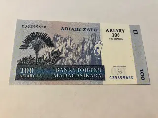 100 Ariary / 500 Francs Madagascar 2004