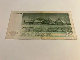 25 Krooni Estland 1992