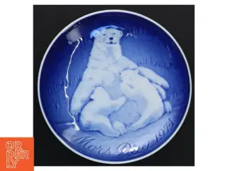 Mors dags tallerken 1974 fra B&G (str. Ø 15 cm)