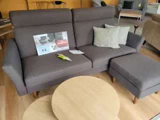 NY sofa med puf "Designsofa "