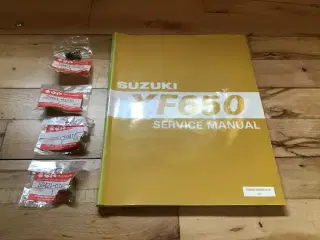 Suzuki XF 650 Free Wind Manual og