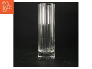Glasvase (str. Ø 9 cm. længde, 28 cm)