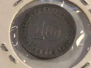 10 cents 1901 Straits Settlements