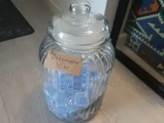 Glas med ørepropper