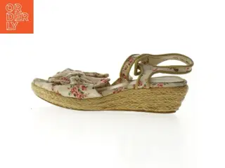 Plisserede espadrille wedges fra Bluezoo (str. 32)