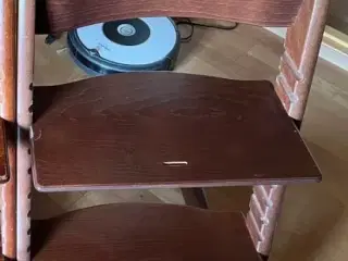 Brun TrippTrapp stol, ældre model. Giv bud.