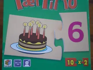 Leg og lær spil tæl til 10 