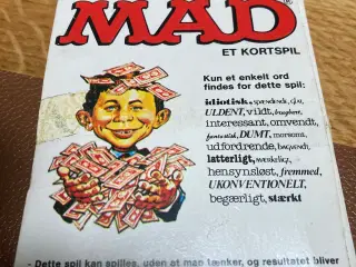 MAD et kortspil