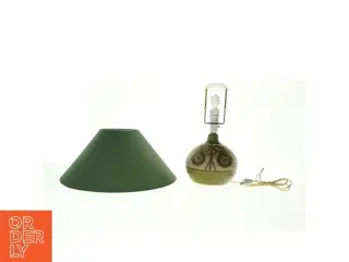 Søholm bordlampe med lampeskærm (str. 42 x 23 cm og ø 50 cm)