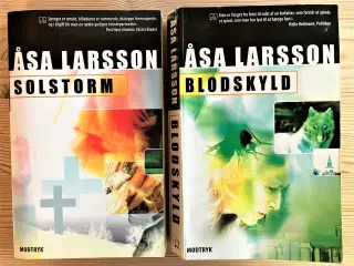 Åsa Larsson, 2 bøger