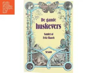 Bog - De gamle Huskevers samlet af Fritz Haack fra Sesam