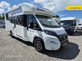 2022 - Benimar Mileo 263   Automatgear. solcelle. Batteri. inverter.  markise. luftundervogn på bagaksel. Emhætte. lædersæder.  KUN 4800 KM!!!!