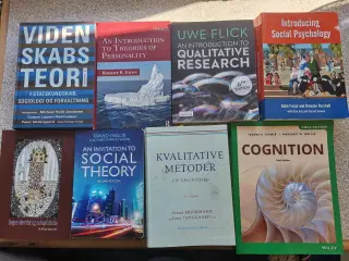 Studiebøger fra psykologi og pædagoguddannelsen 