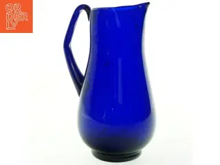 Blå glaskande (str. 24x13 cm)