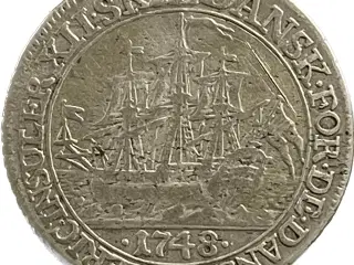 12 Skilling 1748 Dansk Vestindien