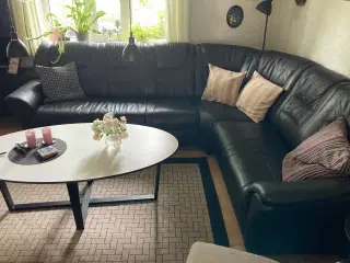Hjorth Knudsen lædersofa