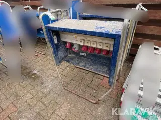 Byggestrømtavle 1 styk