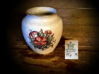 * Lille vase i krakelé - fra Dahl Jensen