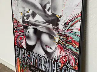 Fuck My Brains Out (Hornsleth) poster