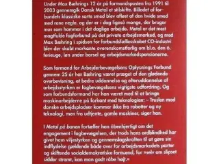 Metal på banen-en bog om Max Bæhring