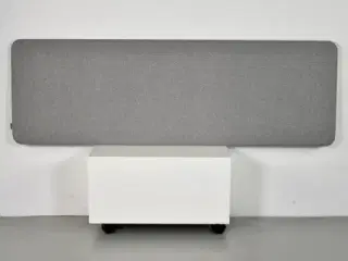 Abstracta bordskærm i grå, inkl. 3 beslag