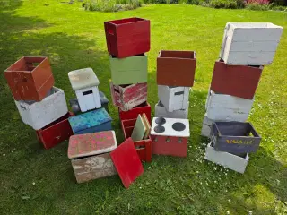 Ølkasse træølkasse gamle ølkasse retro