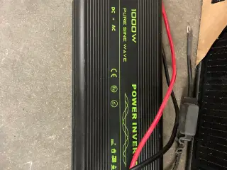 375w Solcellepanel med inverter 