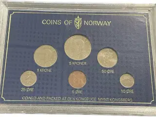 Møntsæt 1976 Norge