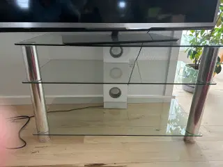 Tv bord i glas