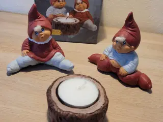 Trip Trap/ Klarborg nissepar med fyrfad