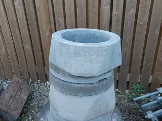 315 mm beton kegle med dæksel
