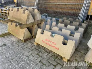 Trafikværn klodser