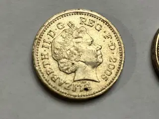1 Pound England 2005