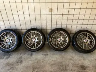 Alu fælge med dæk 