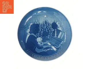 B&G juleplatte 1971 fra Bing & Grøndahl (str. Ø 18,4 cm)