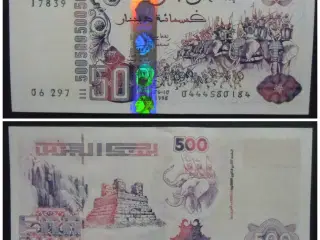 ALGERIET 500 DINARS 1998