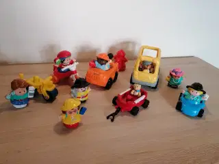 Fischer price/little people, køre tøjer/ mennesker