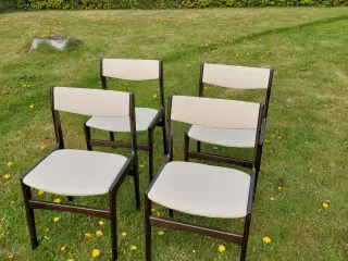 4 smukke Erik Buch stole - meget god stand 