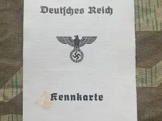 Tysk WW2 - id-kort