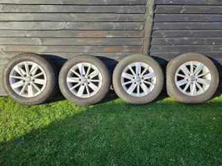 Vinterdæk på alufælge Golf VII